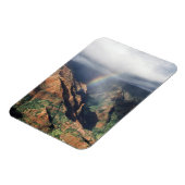 ハワイ，カウアイ，ワイメアキャニオン州パーク マグネット (左側)