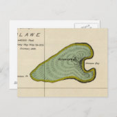 ハワイ,カホオラウ ポストカード (正面/裏面)