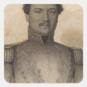 ハワイ,カメハメハ スクエアシール (正面)