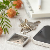 ハワイ·キラウエアの火口 キーホルダー (側面)