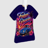 ハワイ グラフィックTシャツ オーナメント (正面)