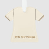 ハワイ グラフィックTシャツ オーナメント (裏面)