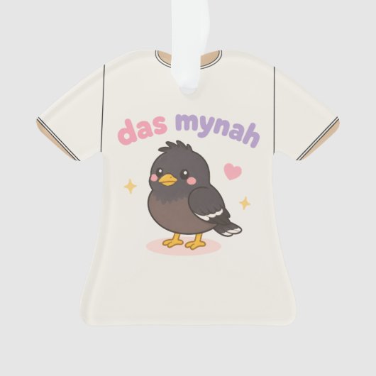 ハワイ グラフィックTシャツ  オーナメント (正面)