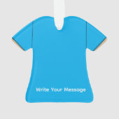 ハワイ グラフィックTシャツ オーナメント (裏面)