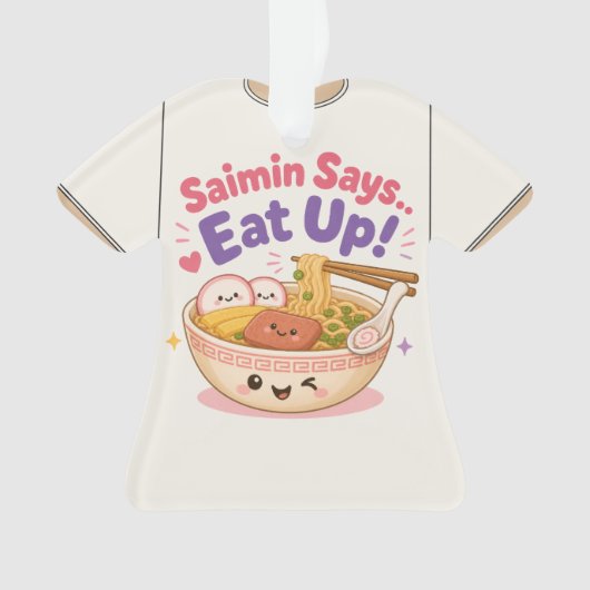 ハワイ グラフィックTシャツ  オーナメント (正面)