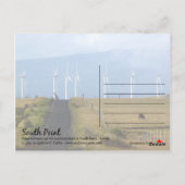 ハワイ，サウスポイント ポストカード (裏面)