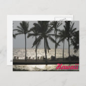 ハワイ・サンセットトラベル ポストカード (正面/裏面)