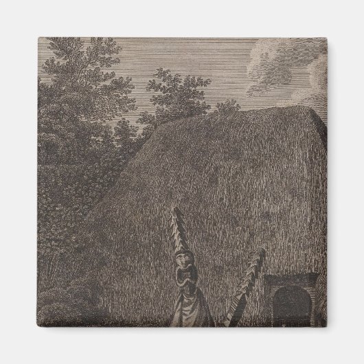 ハワイ，サンドイッチ諸島 マグネット (正面)