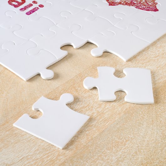 ハワイ ジグソーパズル (側面)