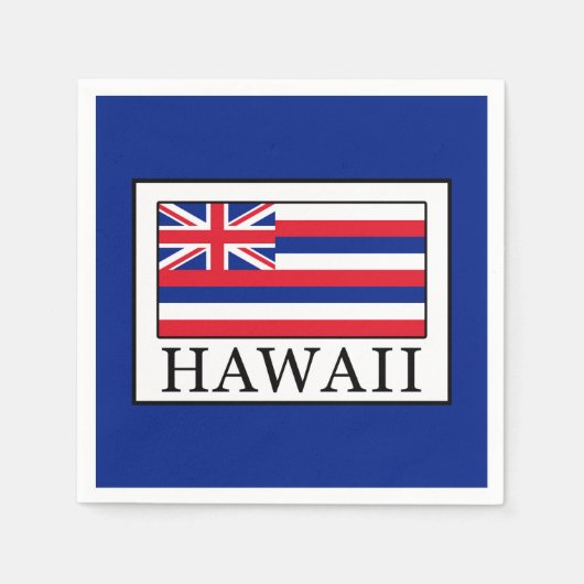 ハワイ スタンダードカクテルナプキン (正面)