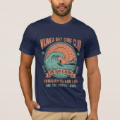 ハワイ　ティキ　サーフ　ヴィンテージTシャツ Tシャツ (正面)