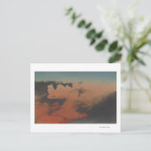 ハワイ – ハワイのキラウエア火山の景色 ポストカード (スタンド正面)