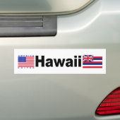 ハワイ バンパーステッカー (車上)