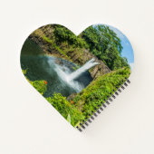 ハワイ，ヒロのレインボー秋 ノートブック (裏面)