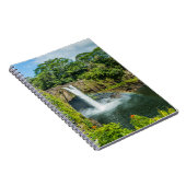 ハワイ，ヒロのレインボー秋 ノートブック (右側)