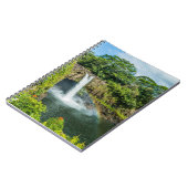 ハワイ，ヒロのレインボー秋 ノートブック (左側)