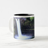 ハワイ,ビッグアイランド,ヒロ,レインボー滝,ラッシュ ツートーンマグカップ (正面左)