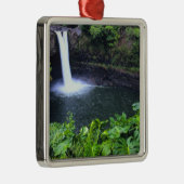 ハワイ，ビッグアイランド，ヒロ，レインボー滝，ラッシュ メタルオーナメント (右)