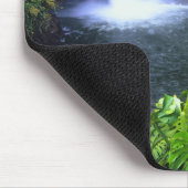 ハワイ，ビッグアイランド，ヒロ，レインボー秋，ラッシュ マウスパッド (コーナー)