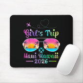 ハワイ ビーチ 女性 女子旅行 2026 夏の雰囲気 マウスパッド (マウス)