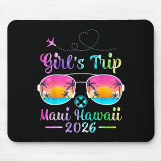 ハワイ ビーチ 女性 女子旅行 2026 夏の雰囲気 マウスパッド