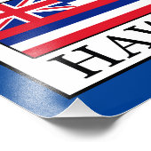 ハワイ フォトプリント            (角)