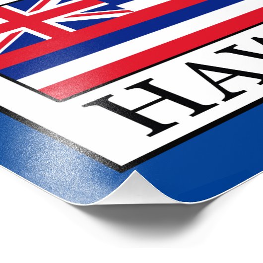 ハワイ フォトプリント            (角)