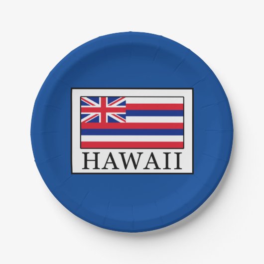 ハワイ ペーパープレート (正面)