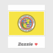 ハワイ・ホノルル国旗 シール (シート)