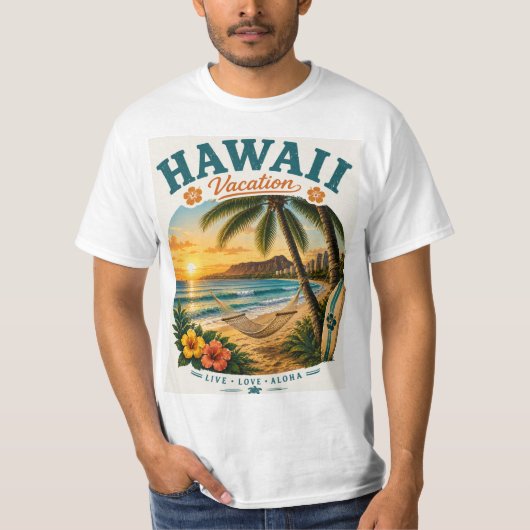 ハワイ ホリデー Tシャツ (正面)