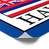 ハワイ ポスター (角)