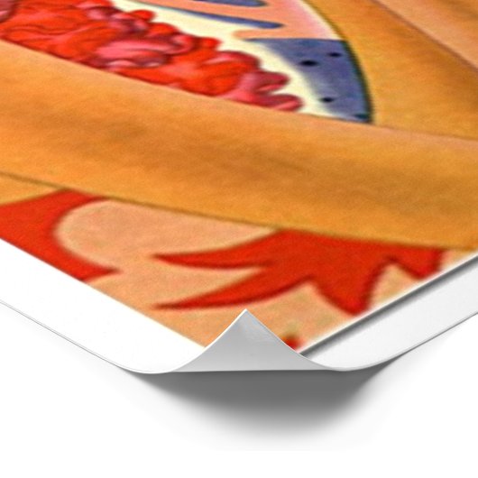 ハワイ ポスター (角)