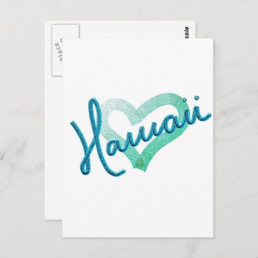 ハワイ ポストカード (正面/裏面)