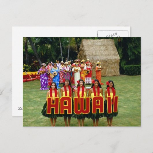 ハワイ ポストカード (正面/裏面)