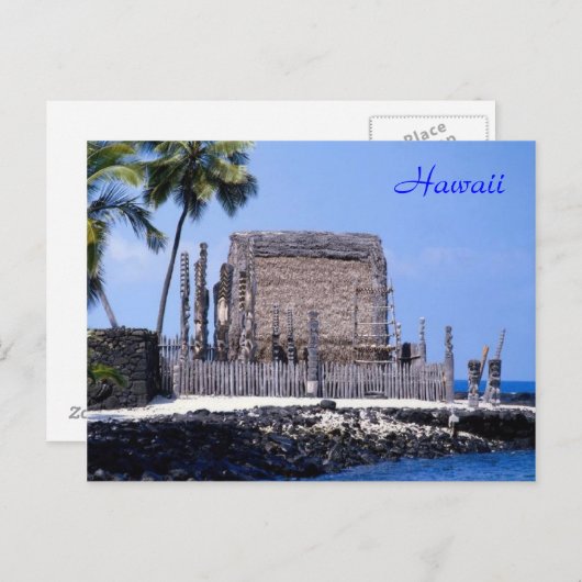 ハワイ ポストカード (正面/裏面)