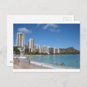 ハワイ ポストカード (正面/裏面)