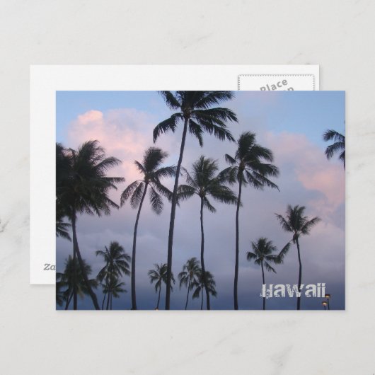 ハワイ ポストカード (正面/裏面)