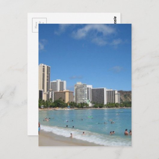 ハワイ ポストカード (正面/裏面)