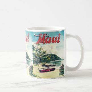 ハワイ・マウイの挨拶 コーヒーマグカップ