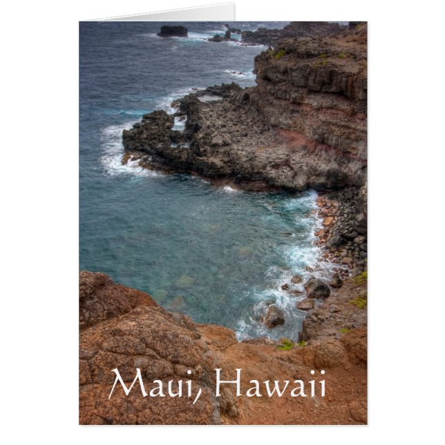 ハワイ，マウイ島の色 (正面)