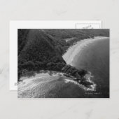 ハワイ・マウイ州マケナビーチの空中眺め ポストカード (正面/裏面)