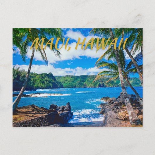 ハワイ,マウイ ポストカード (正面)