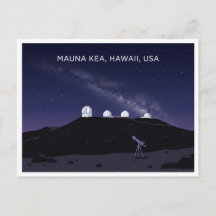 ハワイ マウナケア USA 星空観察 旅行 絵葉書