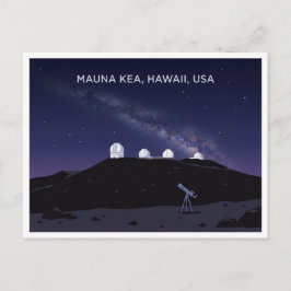 ハワイ　マウナケア　USA　星空観察　旅行　絵葉書 ポストカード