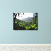 ハワイ，マノアバレー キャンバスプリント (インサイチュ (ウッドフロア))