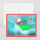 ハワイ メレカリキマカ クリスマス ポストカード (正面/裏面)