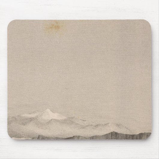 ハワイ·モクアウェオウェオの火口 マウスパッド (正面)