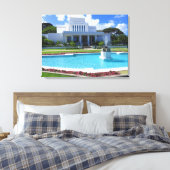 ハワイ・モルモン寺院 キャンバスプリント (インサイチュ (寝室))