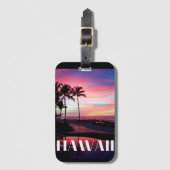 ハワイ ラゲッジタグ (正面縦)
