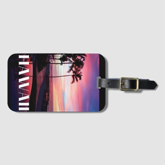 ハワイ ラゲッジタグ (正面横)